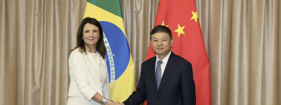 生态环境部部长黄润秋会见联合国气候变化贝伦大会执行主任安娜·托尼